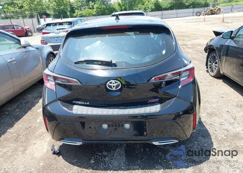 2019 Toyota Corolla Xse из США, поврежденный, VIN JTNK4RBE1K3020166